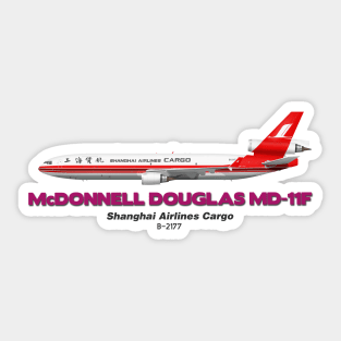 McDonnell Douglas MD-11F - Shanghai Airlines Cargo Sticker